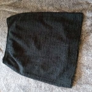 Le Suit black boucle pencil skirt